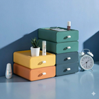 Storage Boxes Plastic Stackable Drawer Organizer