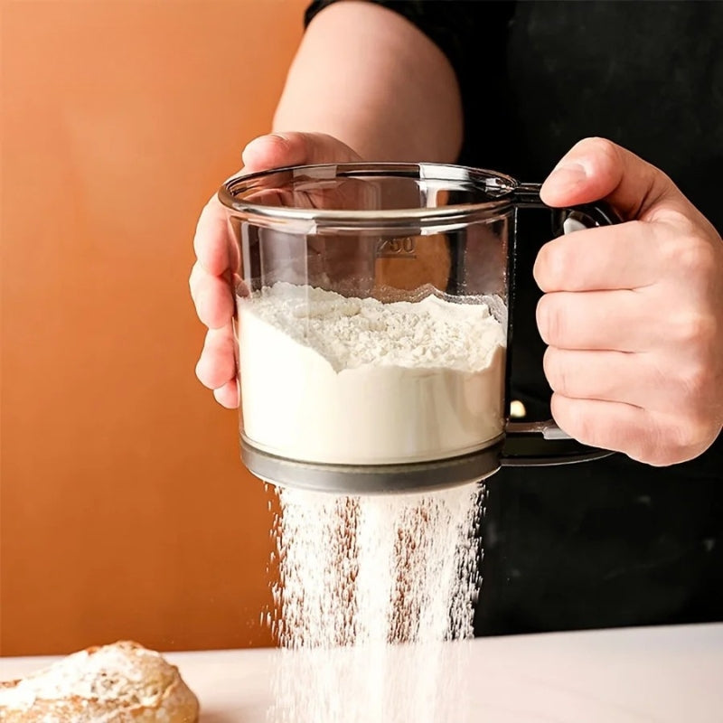 Flour Sifter Stainless Steel Mesh Handheld Baking Sieve