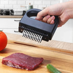 Blade Meat Tenderizer, Stainless Steel, Dishwasher Safe, Black Handle