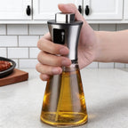 Cooking Oil Sprayer Glass Refillable Precise Mist for Healthy Cooking