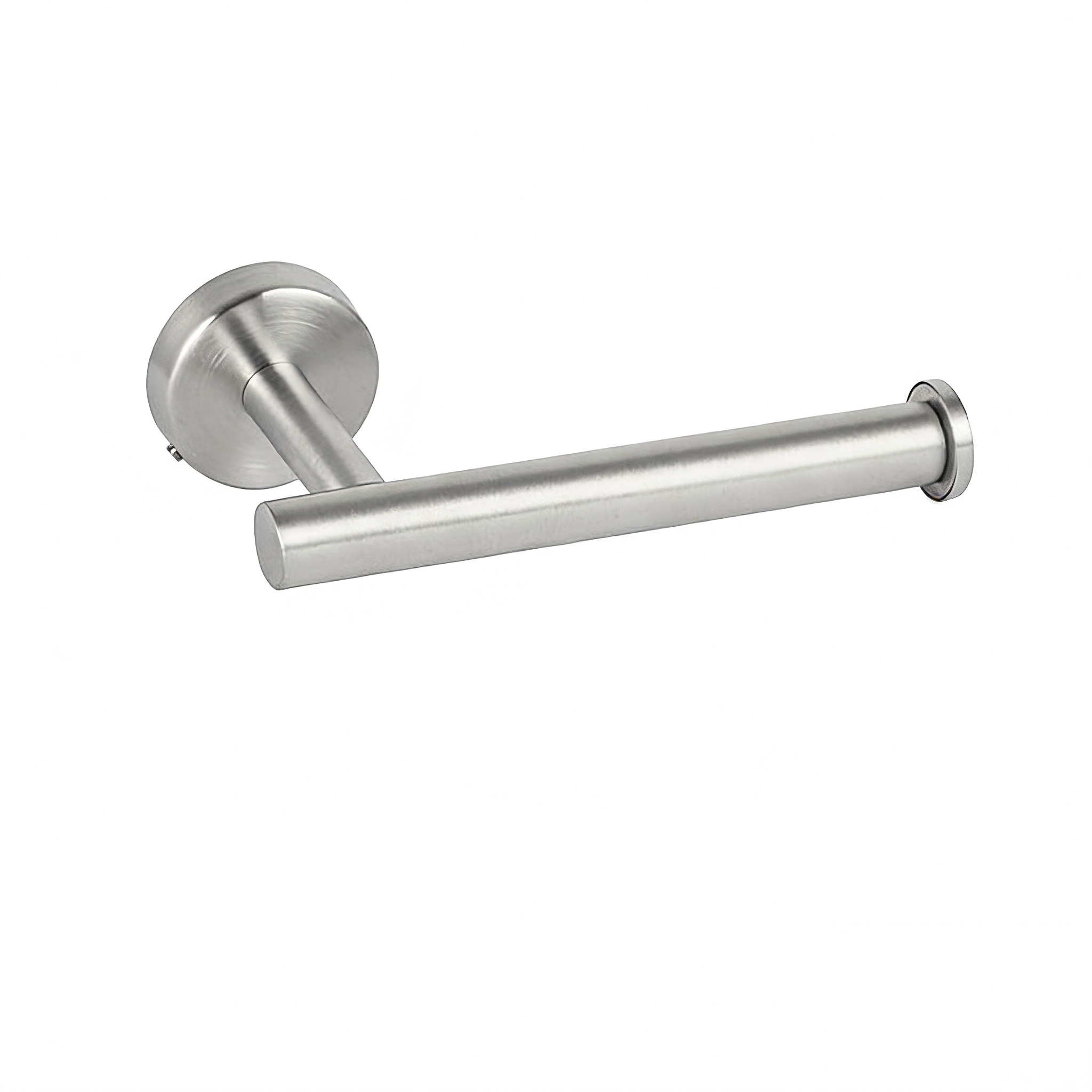 Paper Towel Holder Stainless Steel Wall Mounted Adhesive Installation
