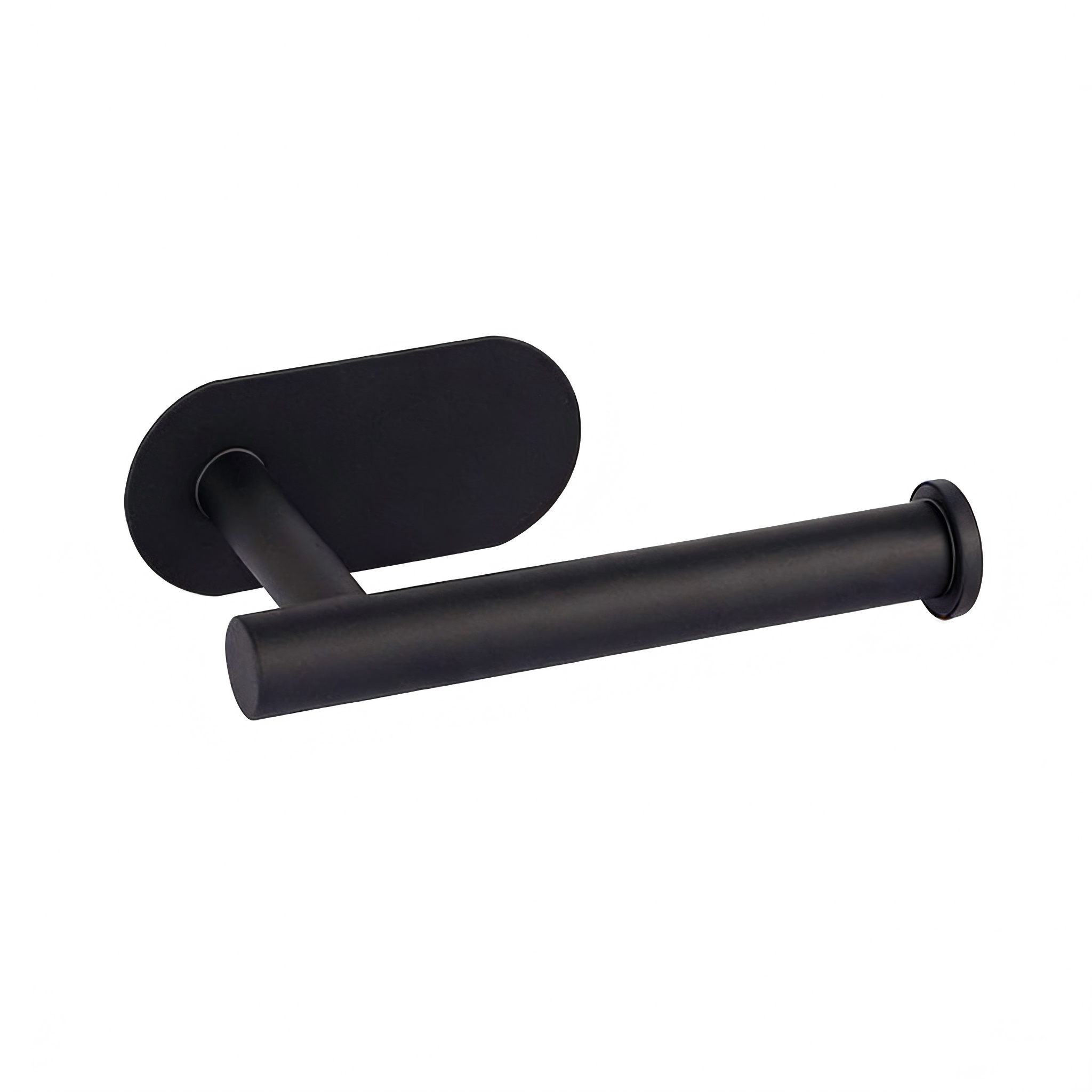 Paper Towel Holder Stainless Steel Wall Mounted Adhesive Installation