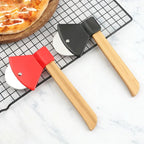 Pizza Cutter Wheel Axe Shape Manual Handheld Kitchen Tool