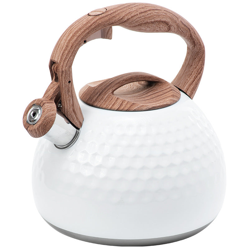 Whistling Tea Kettle 95oz Stainless Steel Stovetop Ergonomic Handle