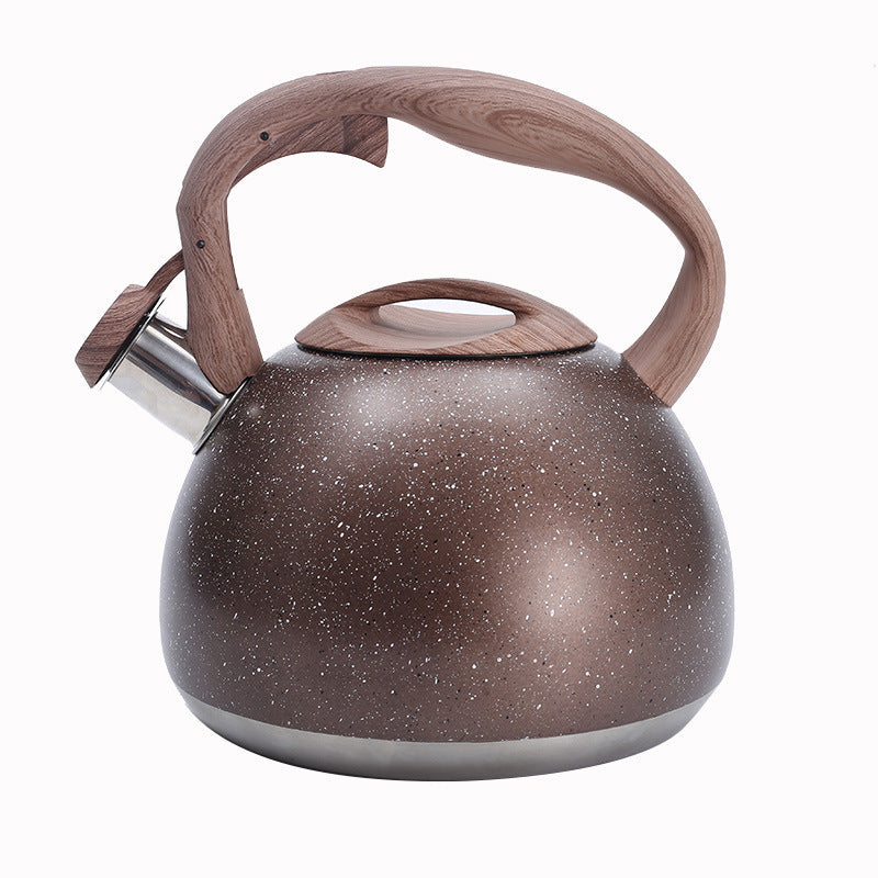 Whistling Tea Kettle 95oz Stainless Steel Stovetop Ergonomic Handle