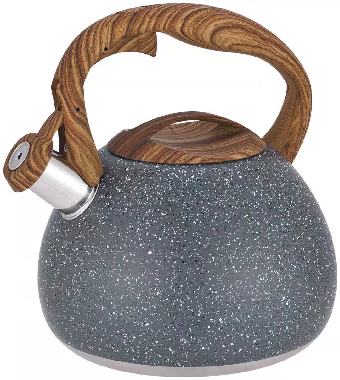 Whistling Tea Kettle 95oz Stainless Steel Stovetop Ergonomic Handle