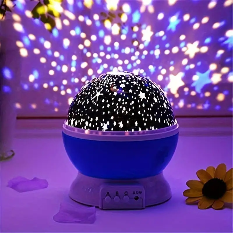 StarNova: 360° Galaxy Projector – Dreamy Star Light for Sleep & Living Room