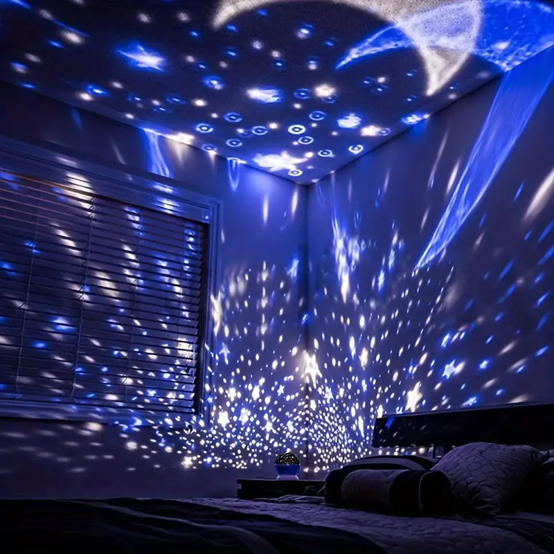 StarNova: 360° Galaxy Projector – Dreamy Star Light for Sleep & Living Room