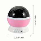StarNova: 360° Galaxy Projector – Dreamy Star Light for Sleep & Living Room