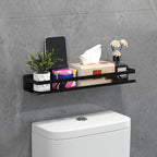 StarkerRaum: Wall Shelf for Bathroom – Durable Cast Iron Shelf, Multifunctional & Stable for Shower & Bathroom Organization