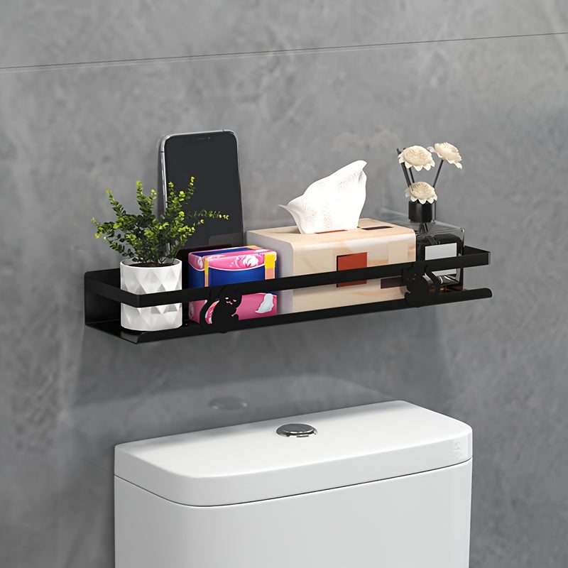 StarkerRaum: Wall Shelf for Bathroom – Durable Cast Iron Shelf, Multifunctional & Stable for Shower & Bathroom Organization