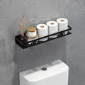 StarkerRaum: Wall Shelf for Bathroom – Durable Cast Iron Shelf, Multifunctional & Stable for Shower & Bathroom Organization