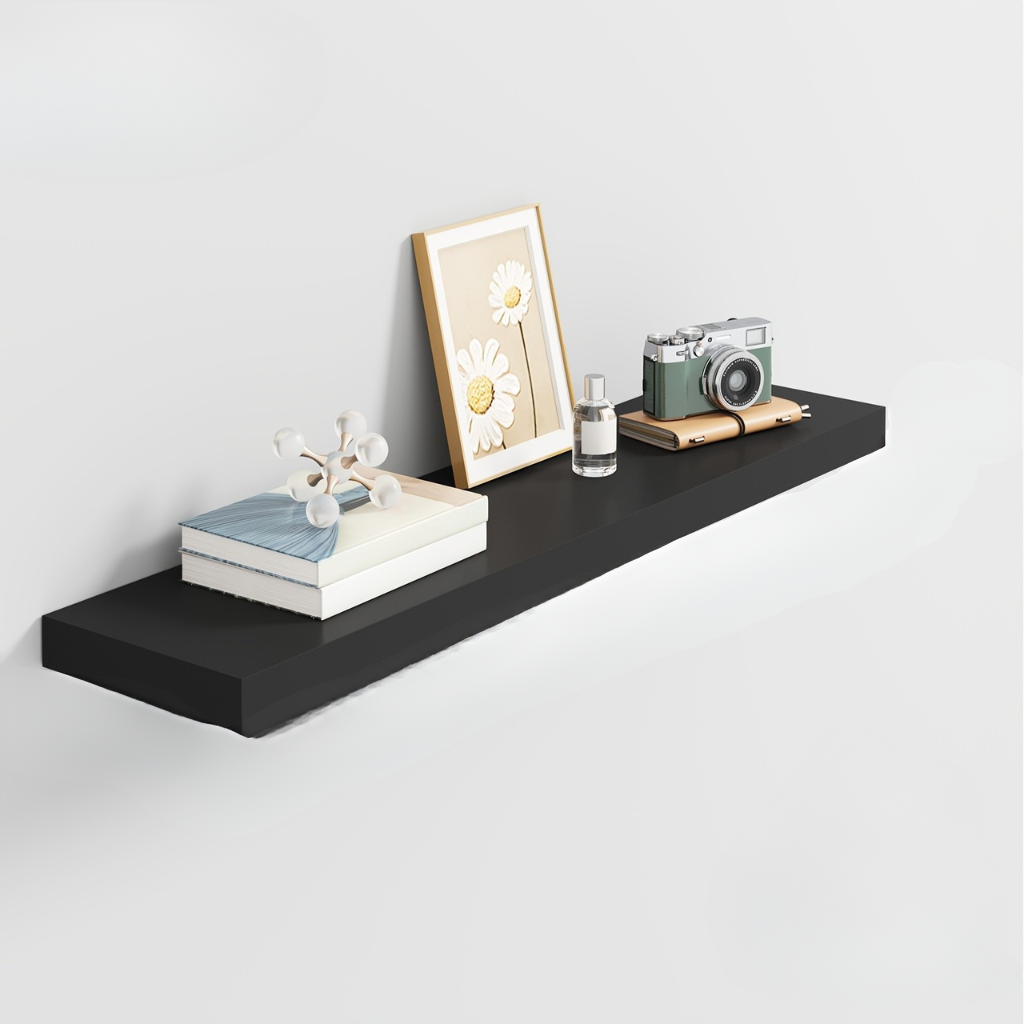 StorageWood: Wall Shelves Hanging – Stable, Decorative & Space-Saving with Solid Wood Design for Living Room & Kitchen