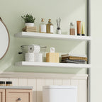 StorageWood: Wall Shelves Hanging – Stable, Decorative & Space-Saving with Solid Wood Design for Living Room & Kitchen