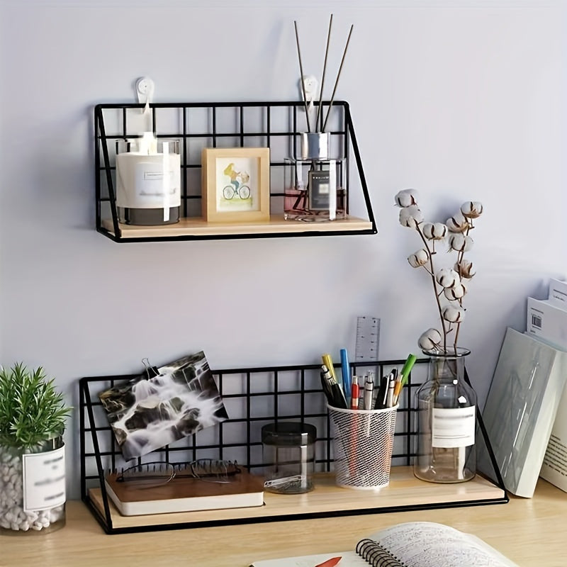 StorageStyle: Minimalist Wall Shelf – Stable, Space-Saving & Decorative with Metal Finish for Bathroom & Bedroom