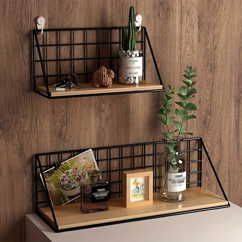 StorageStyle: Minimalist Wall Shelf – Stable, Space-Saving & Decorative with Metal Finish for Bathroom & Bedroom