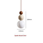 SteinAura: Travertine Pendant Light Made of Natural Stone – Modern Design for Dining Rooms & Living Rooms