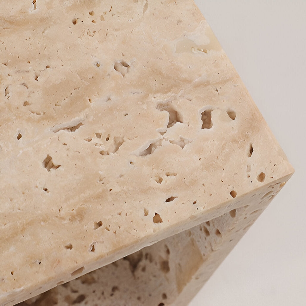 SteinLume: Travertine Wall Light – Modern LED Wall Lamp for Indoor & Outdoor Use
