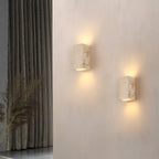 SteinLume: Travertine Wall Light – Modern LED Wall Lamp for Indoor & Outdoor Use