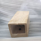 SteinLume: Travertine Wall Light – Modern LED Wall Lamp for Indoor & Outdoor Use