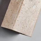 SteinLume: Travertine Wall Light – Modern LED Wall Lamp for Indoor & Outdoor Use