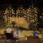 StellaBaum: 3-Piece Set Tree-Shaped LED String Lights – Christmas Lighting for Garden & Terrace
