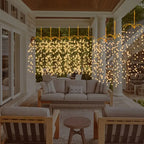 StellaBaum: 3-Piece Set Tree-Shaped LED String Lights – Christmas Lighting for Garden & Terrace