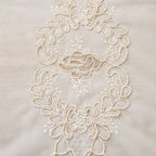 EmbroideryGlory: Classic Curtains with Lace Embroidery – Elegant and Easy Care for Bedrooms
