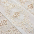 EmbroideryGlory: Classic Curtains with Lace Embroidery – Elegant and Easy Care for Bedrooms