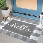 StyleWelcome: luxurious doormat – dirt-catching, durable & stylish for indoor & outdoor areas