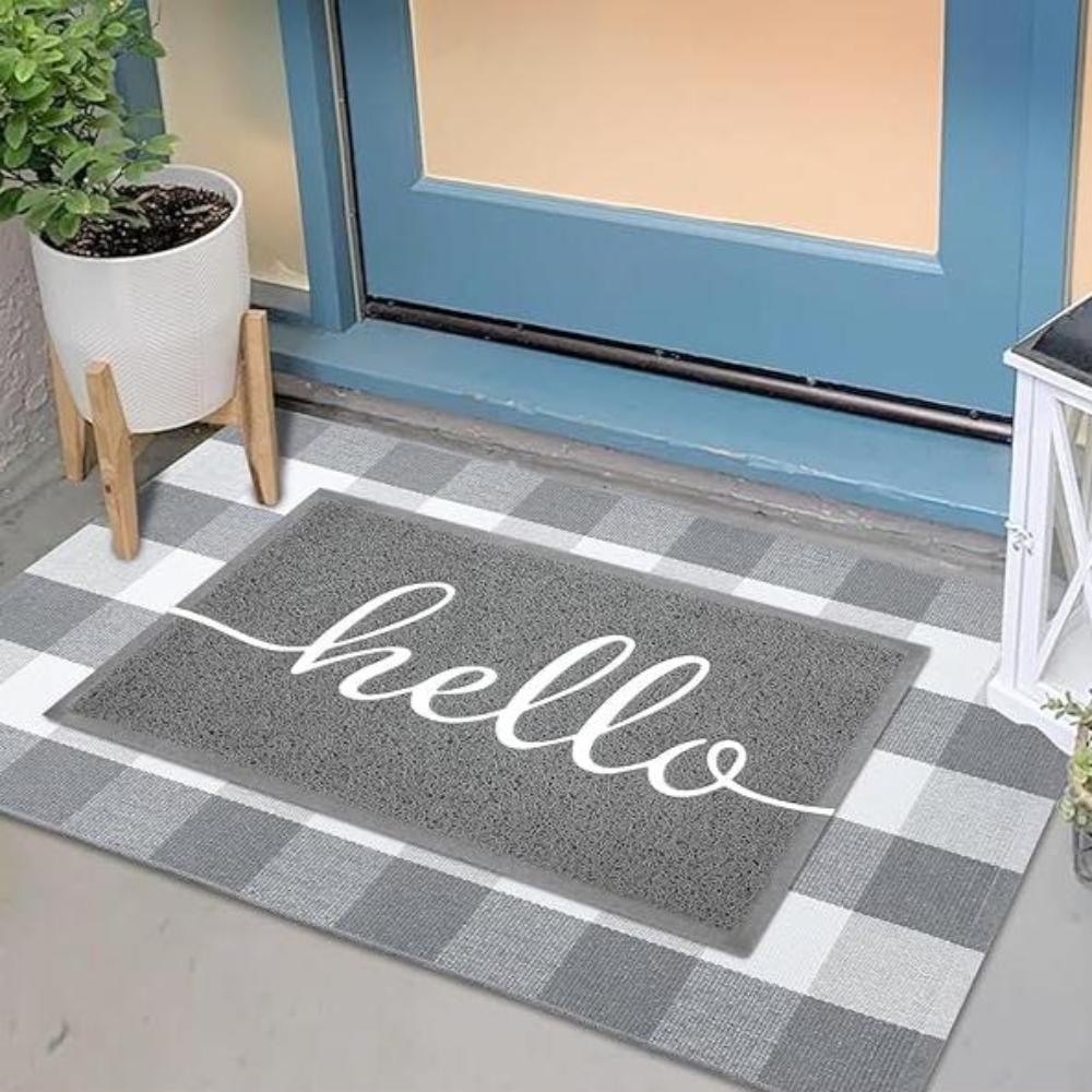 StyleWelcome: luxurious doormat – dirt-catching, durable & stylish for indoor & outdoor areas