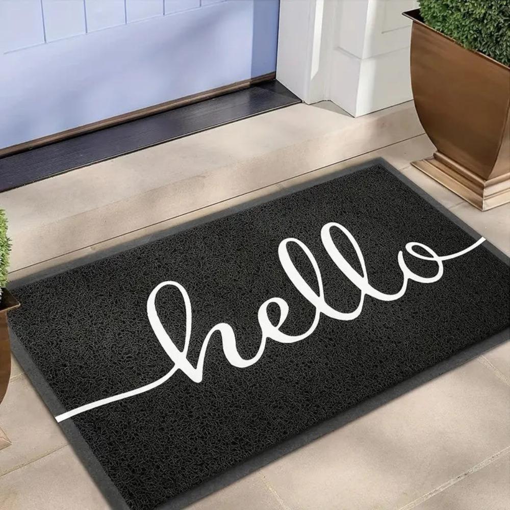 StyleWelcome: luxurious doormat – dirt-catching, durable & stylish for indoor & outdoor areas