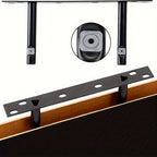 StilLang: Modern Wall Shelves – 2 Pieces, Extra Wide & Floating with Invisible Brackets for Books & Decor in the Living Room
