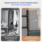 StylePattern: Foldable Storage Box in Houndstooth Design – Durable, Spacious & Ideal for Clothes & Blankets