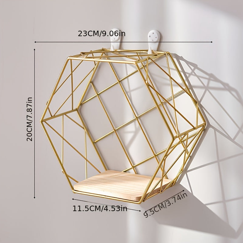 StilRahmen: Modern Wall Shelves – Durable, Robust & Hanging in Boho Style for Living Room, Bedroom & Student Dormitory