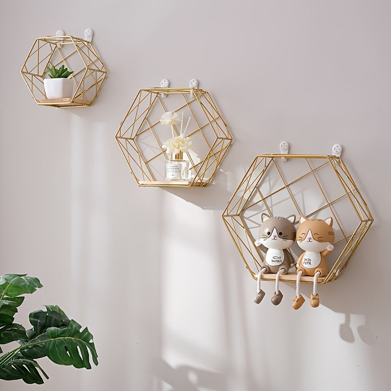 StilRahmen: Modern Wall Shelves – Durable, Robust & Hanging in Boho Style for Living Room, Bedroom & Student Dormitory