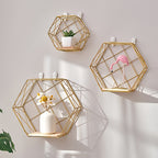 StilRahmen: Modern Wall Shelves – Durable, Robust & Hanging in Boho Style for Living Room, Bedroom & Student Dormitory