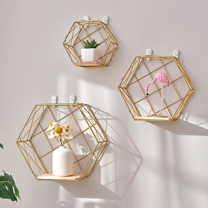 StilRahmen: Modern Wall Shelves – Durable, Robust & Hanging in Boho Style for Living Room, Bedroom & Student Dormitory