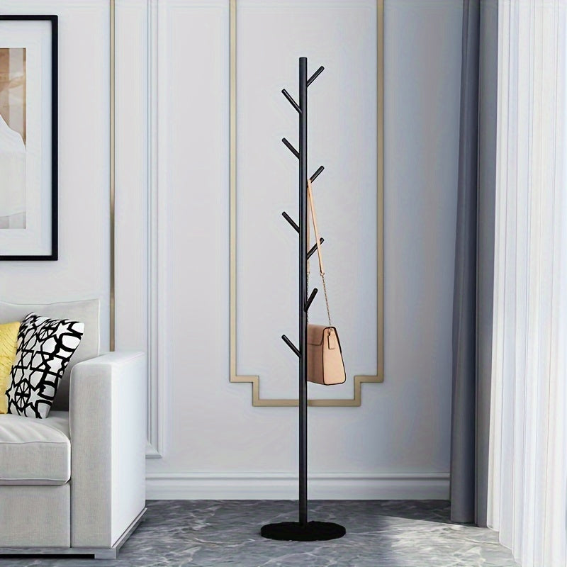 StilTurm: Clothing Rack Metal – Creative Stand Shelf, Space-Saving & Multifunctional for Hallway, Living Room & Guest Room