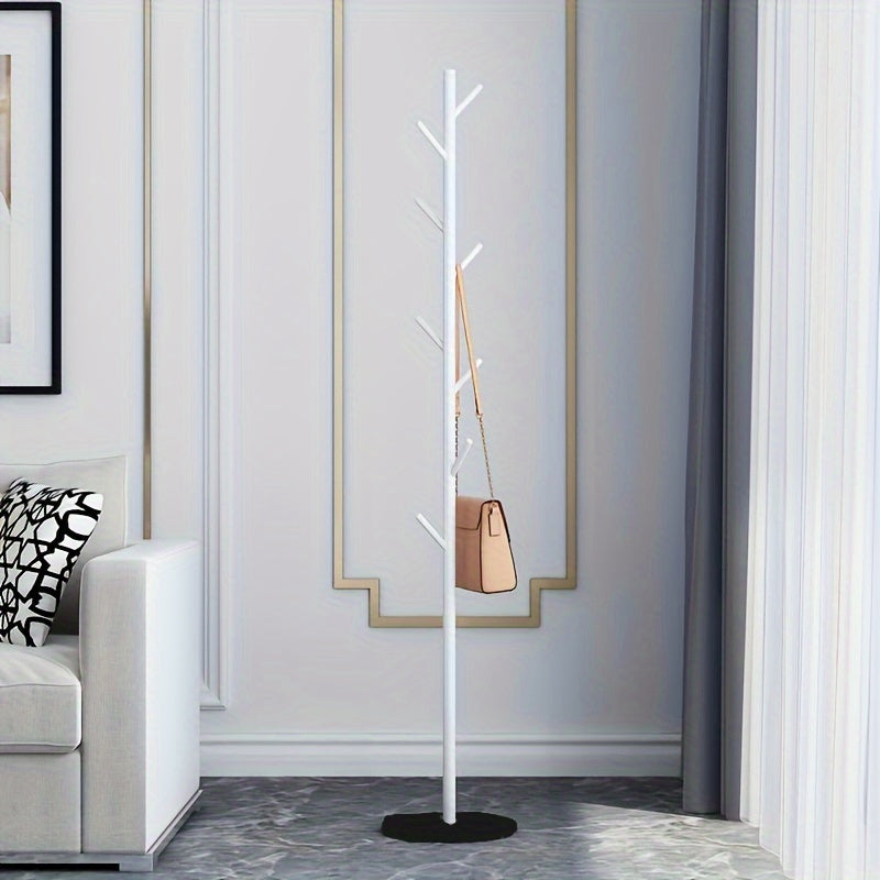 StilTurm: Clothing Rack Metal – Creative Stand Shelf, Space-Saving & Multifunctional for Hallway, Living Room & Guest Room