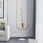 StilTurm: Clothing Rack Metal – Creative Stand Shelf, Space-Saving & Multifunctional for Hallway, Living Room & Guest Room