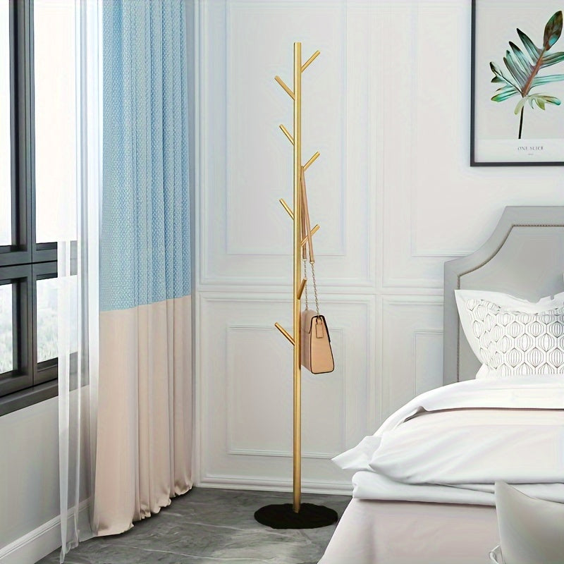 StilTurm: Clothing Rack Metal – Creative Stand Shelf, Space-Saving & Multifunctional for Hallway, Living Room & Guest Room