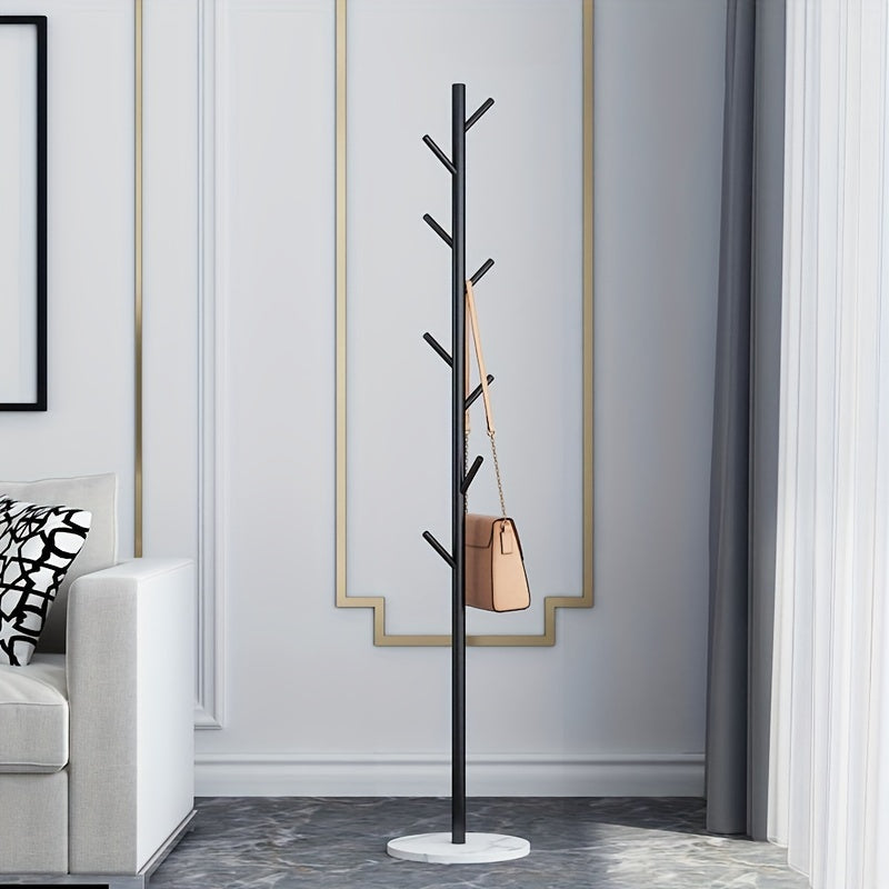 StilTurm: Clothing Rack Metal – Creative Stand Shelf, Space-Saving & Multifunctional for Hallway, Living Room & Guest Room