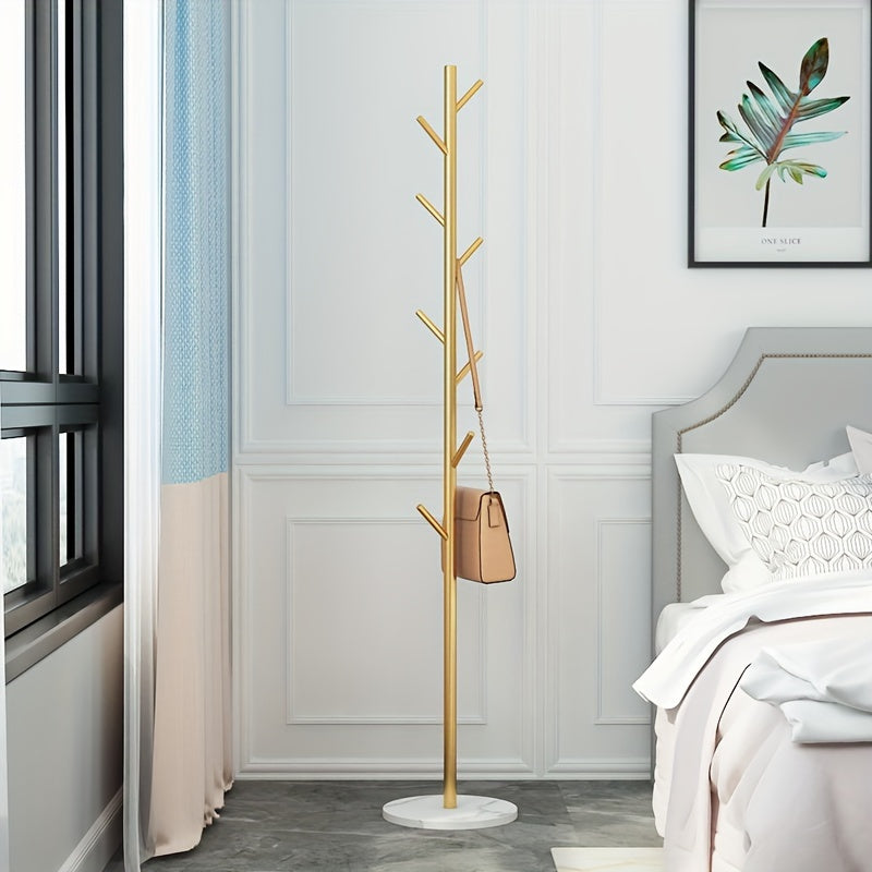 StilTurm: Clothing Rack Metal – Creative Stand Shelf, Space-Saving & Multifunctional for Hallway, Living Room & Guest Room