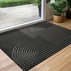 StileIntrag: Doormat – washable, non-slip & modern striped design for entrance area