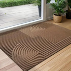 StileIntrag: Doormat – washable, non-slip & modern striped design for entrance area