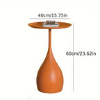 Stilsphäre: Round Side Table Metal Mobile & Decorative – for Sofa & Nightstand