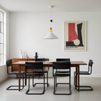 Geometric Playful Pendant Lamp, Primary Colors