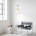 Geometric Playful Pendant Lamp, Primary Colors