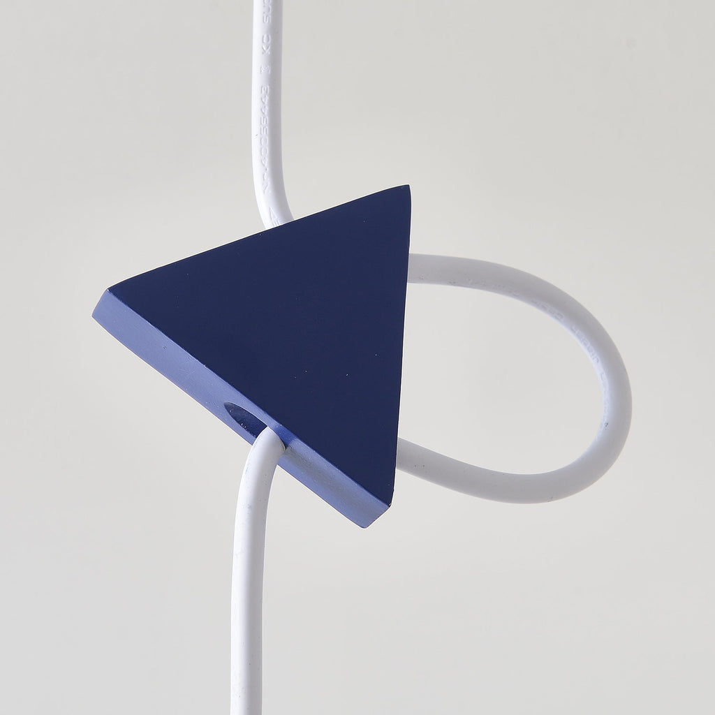Geometric Playful Pendant Lamp, Primary Colors
